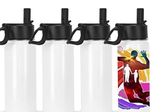 Micellwuu Bouteilles d'eau de sport à sublimation
