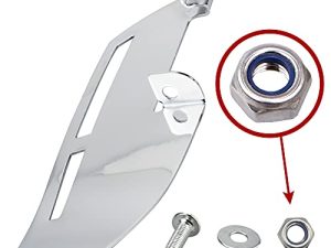 FOVPLUE Protège-talon de marchepied de moto