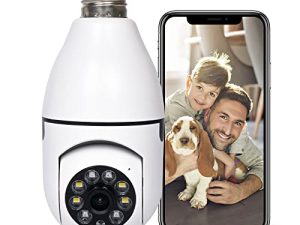 DEXINLONG Caméra sans Fil WiFi Ampoule