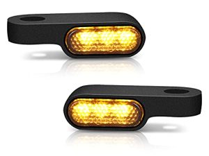 NTHREEAUTO Mini LED Clignotants Guidon Marqueur Lumière
