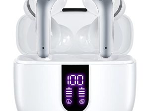 TAGRY Écouteurs Bluetooth True Wireless Earbuds 60H