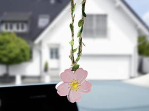 YGMONER Sakura Rétroviseur intérieur de voiture Accessoires