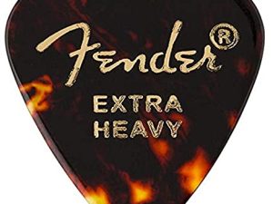 Fender Classic Celluloid Guitar Picks 351 Shape