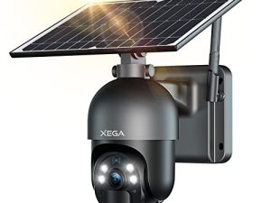 Caméra de sécurité cellulaire Xega 4G LTE