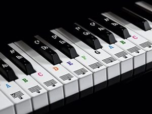 AIEX Autocollants de note de clavier de