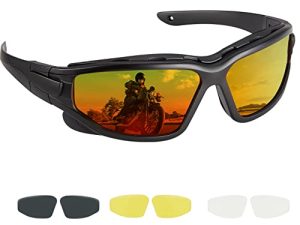 KEMIMOTO Lunettes de moto pour homme