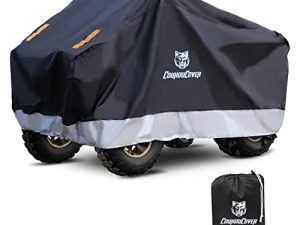 CoukouCover Housse ATV Noir Argenté