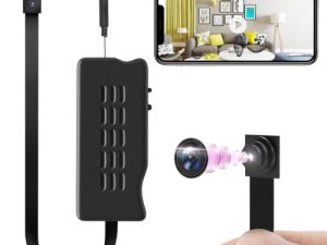 LIBREFLY Mini Caméra Cachée WiFi Caméra Espion