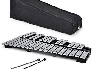 Giantex Xylophone Glockenspiel Pliable 30 Notes