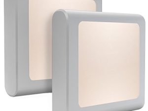 MAZ-TEK Veilleuse LED enfichable avec capteur automatique