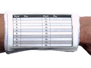 Montre-bracelet Unique Sports Football Playbook Band
