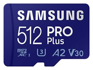 SAMSUNG PRO Plus + Adaptateur 512 Go