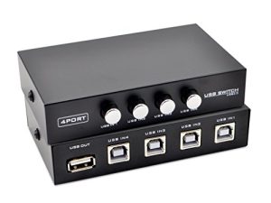 OLLGEN 4 Ports USB 2.0 Partage Manuel