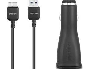 Chargeur de voiture Samsung et câble USB