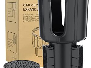 Car-Cup-Holder-Expander pour organiseur de voiture avec base