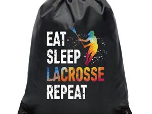 Pishovi Eat Sleep Lacrosse Repeat Sac à