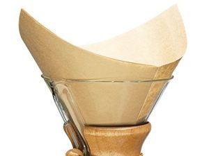 Filtre collé Chemex - Carré naturel -