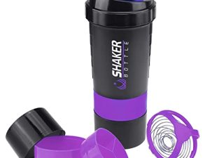 VIGIND Protein Shaker Bouteille - Bouteille d'eau