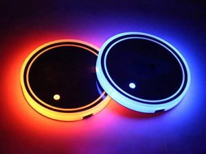 Lumières de porte-gobelet de voiture à LED