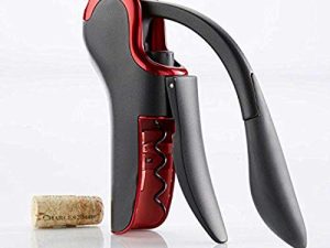 Ouvre-bouteille de vin KEISSCO Tire-bouchon vertical compact