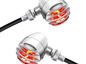 NTHREEAUTO Clignotants LED pour moto Clignotants universels