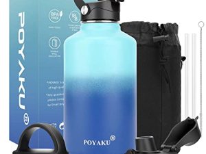 Bouteille d'eau isolée 64 oz - Couvercle