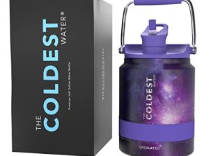 COLDEST Bouteille d'eau de sport demi-gallon