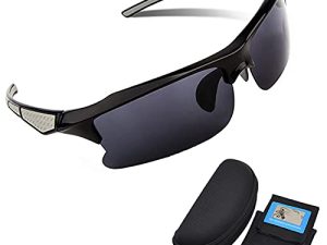 MEKBOK lunettes de soleil de sport polarisées