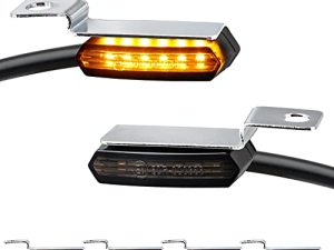 NTHREEAUTO Clignotants avant séquentiels pour guidon LED