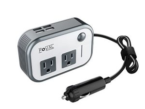 FOVAL 200W Car Power Inverter DC 12V