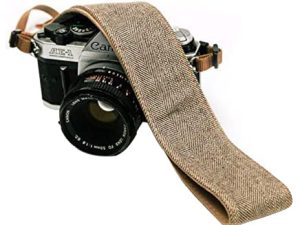 Brown Jeans Camera Strap Véritable cadeau de