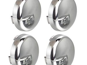 NTHREEAUTO Couvercle d'objectif de clignotants LED chromé