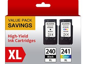 PG-240XL/CL-241XL Cartouches d'encre compatibles de remplacement pour
