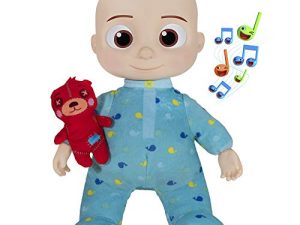 CoComelon Poupée musicale officielle Bedtime JJ
