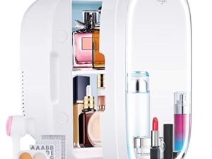 Cegsin LED Miroir Mini Réfrigérateur