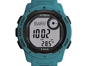 AVTREK Montre podomètre de sport numérique pour