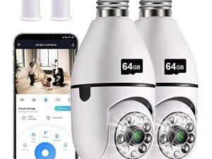 pcs 1080p ampoule caméra