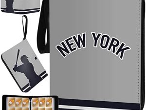 Classeur de cartes de baseball avec pochettes