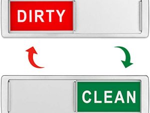 Aimant pour lave-vaisselle Clean Dirty Sign Shutter