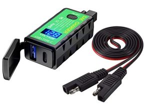 YONHAN Chargeur USB Moto Adaptateur SAE vers