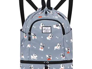 KAMO Sac à dos avec cordon de