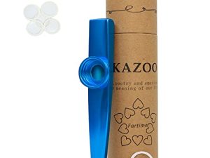 Fartime Blue Kazoo en alliage d'aluminium exquis