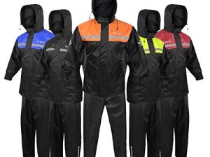 COMBINAISON DE PLUIE ALPHA CYCLE GEAR (ORANGE