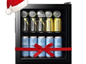 WANAI Mini Réfrigérateur Refroidisseur 60 Canettes Boissons