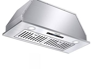 AMZCHEF Insert de hotte de cuisinière 30