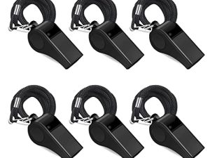 Jiaonun Lot de 6 sifflets