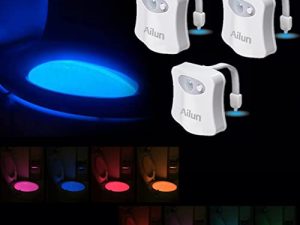 Ailun Lot de 3 veilleuses de toilette