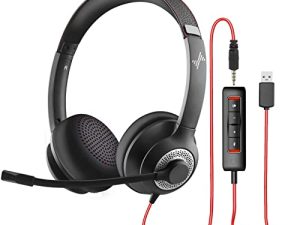 Casque USB avec micro pour PC