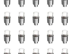JHMUERN Lot de 20 lumières de valve