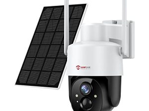 Anpviz Caméra de sécurité solaire sans fil